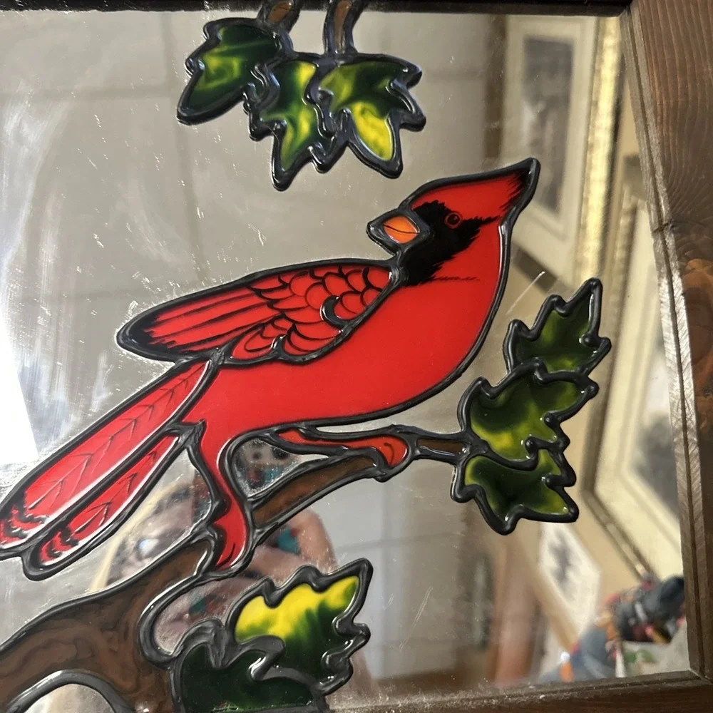 Cardinal mirror by J. Kipp